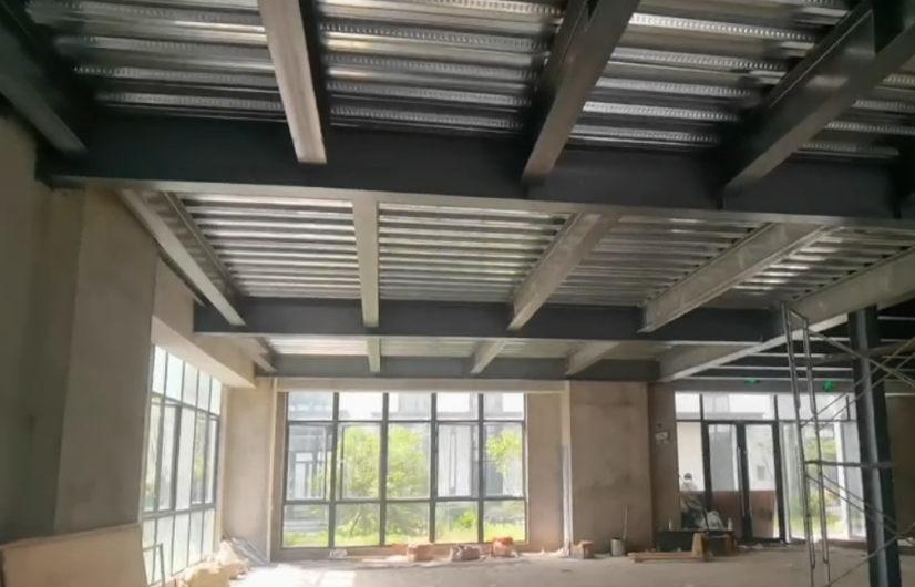 上海松江廠房鋼結構搭建施工案例